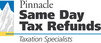 Pinnacle Same Day Tax Refunds - Newcastle Accountants 0