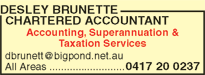 Desley Brunette Chartered Accountant - Newcastle Accountants 1