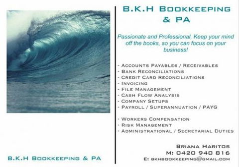 B.K.H Bookkeeping & PA - Newcastle Accountants 1